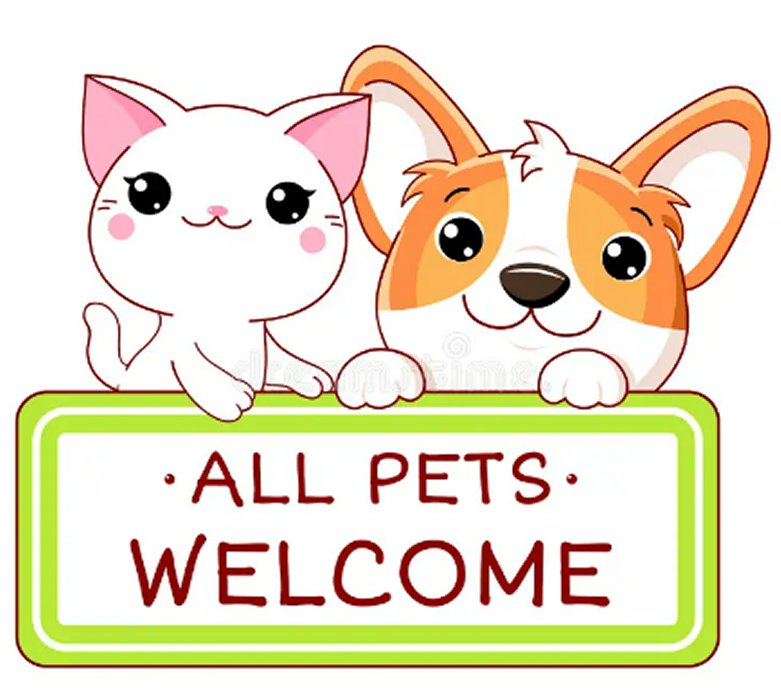 Pets Welcome